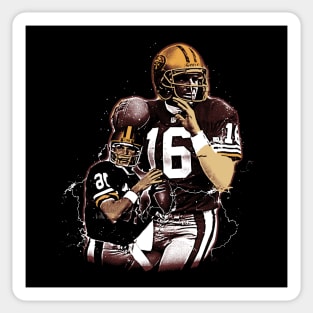 joe montana vintage design Sticker